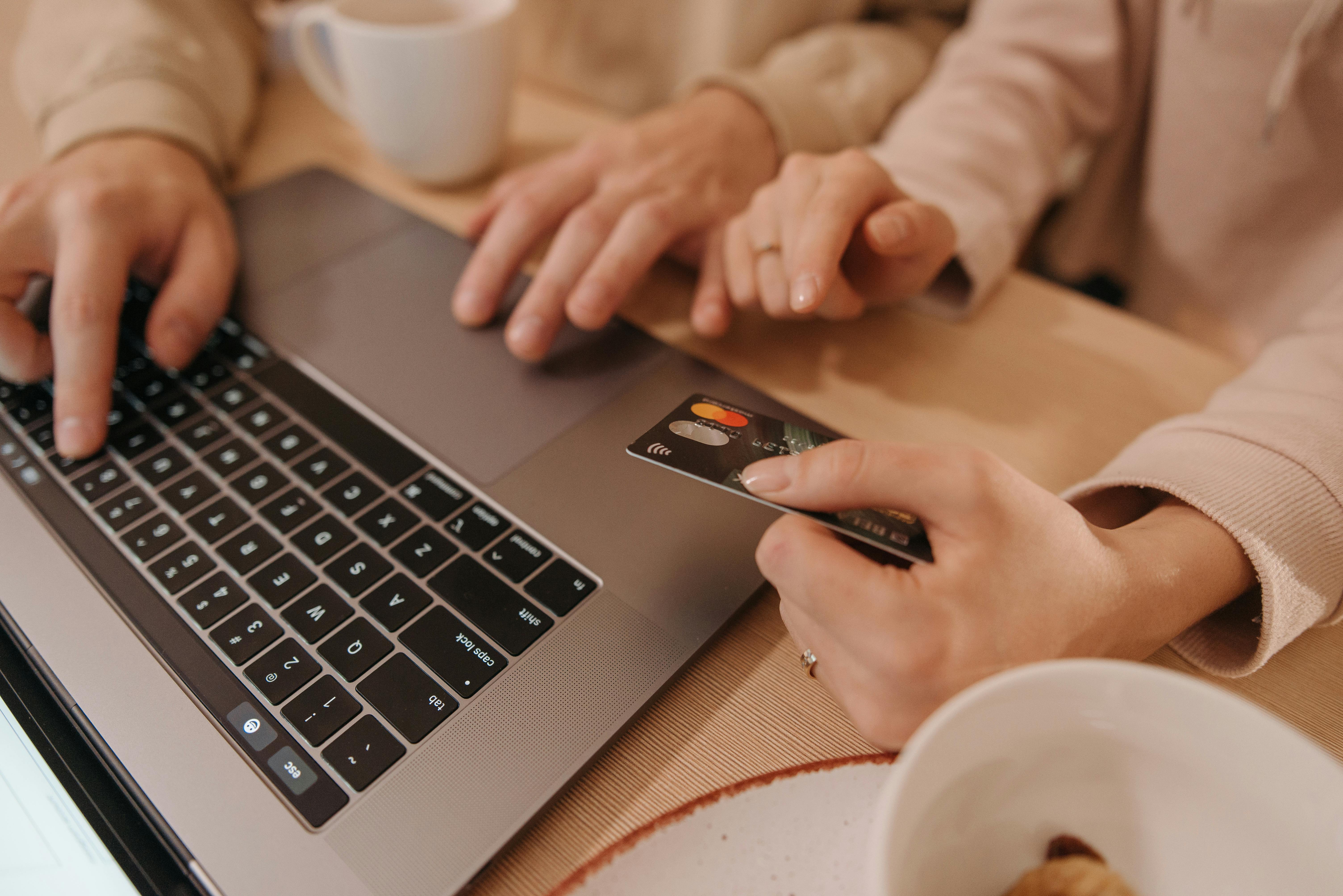 People paying their rent online